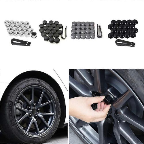 Calotas centrais de roda compatíveis com Tesla Model 3/s/x com conjunto de calotas centrais 1