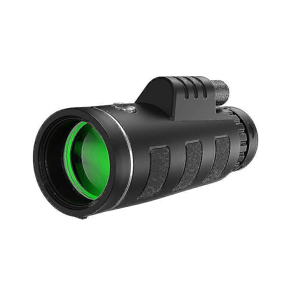 (As Show, One Size) Bak4 Prism Monocular 40X60 High Definition Monocular Telescope With Smartphone Adapter For Outdoor 5022564503136