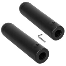 (As show, One size) Adapter Sleeve 8inch - Convert 1inch Bars Or Posts To 2inch Bars Or Posts,removeable End Cap For Po