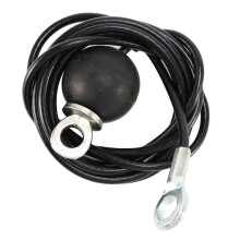 (As show, One size) 1.8m Gym Wire Rope Heavy Duty Steel Wirerope Cable Machine Fitness Pulley Accessories