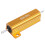 (As show, One size) 2 Pcs Electronic Aluminium Shell Resistors 5% 8 Ohm 50w 3