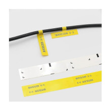 (As show, One size) 2pcs 24mm -c Label Ribbon Label Printing Paper For Brother Labeling Machine Label Tape Label Sticke