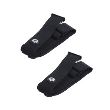 (As show, One size) 2 Pcs Chest Belt Strap For For Sports Wireless Heart Rate Monitor