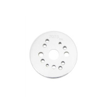 (As show, One size) Aluminum 7075-t6 Motor Fixing Cover For 1/5 1/6 Xrt Upgrade Parts Accessories, Silver