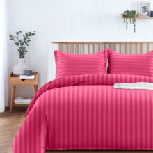(PINK - DUVET COVER, SINGLE (137x200 CM)) Bed Linen Summer Duvet Cover Uk With Pillow Case Single Double King Duvet Cover
