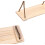 (As show, One size) Pinewood Swing with Adjustable Silky Polypropylene Ropes 4