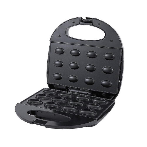 (As show, One size) Mini Electric Automatic Walnut Cake Maker Walnut Waffle Bread Maker Sandwich Iron Toaster Baking 2