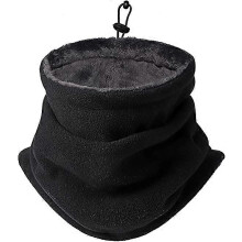 (As show, One size) Neck Warmer Men Women Neck Gaiter, Winter Neck Scarf Cut Neck Warmer Men Wind Skiing Elastic Thick Soft Mesh Lining Fleece Neck Warmer Breathable Moto