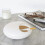 (As show, One size) Pebble ashtray with lid(White) 2