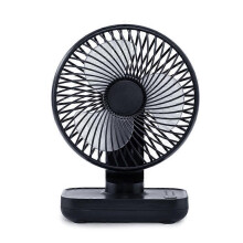(As show, One size) Silent Table Fan, Small USB Desk Fan with 4 Wind Speeds, Can Adjust 90 Degrees, Cordless Fan - Easy to Clean - for Home, Office, Travel