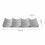 (Grey) Fridge Organiser Beer Stacking Bottle Rack Kitchen Space Saving Can Holder New 3