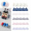 (Grey) Fridge Organiser Beer Stacking Bottle Rack Kitchen Space Saving Can Holder New 5
