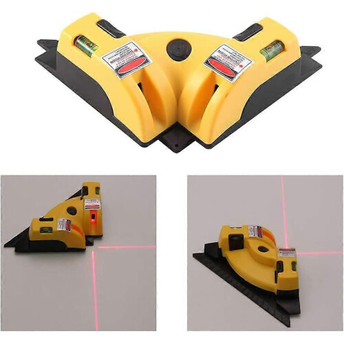 (As show, One size) Laser Level, Right Angle 90 Degree Horizontal Horizontal Laser Line Projection Line Alignment Shaping Tool