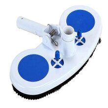 (As show, One size) Vacuum Head - Floor Vacuum Cleaner Brush for Pool Cleaning with Vacuum Protection for Tube, 28-30 mm