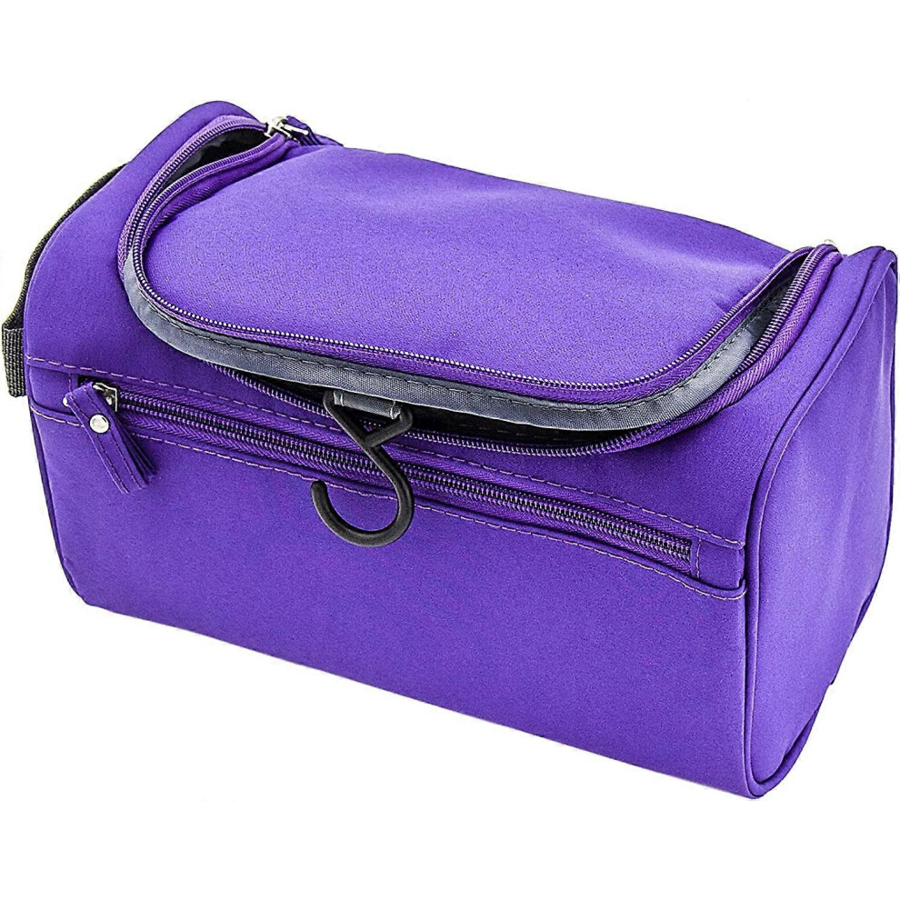 (As show, One size) Travel toiletry bag Toiletry bag for hanging Wash bag, lilac-image-OPC-PHP6JTW-NEW