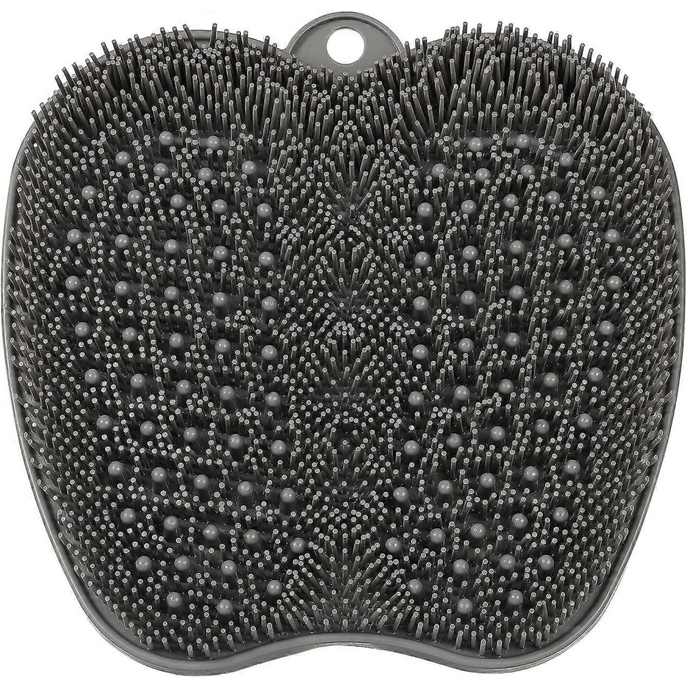 (As show, One size) Shower Foot Brush, Shower Foot Scrubber - Cleans, Exfoliates, Massages Your Feet Without Bending, Foot Circulation and Relieves Ti
