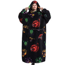 (Style13) Wearable Blanket Hoodie For Women Comfy Blanket UK