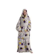(Style24) Wearable Blanket Hoodie For Women Comfy Blanket UK