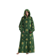 (Style21) Wearable Blanket Hoodie For Women Comfy Blanket UK