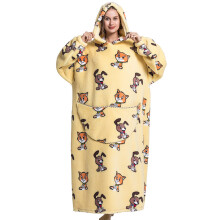 (Style09) Wearable Blanket Hoodie For Women Comfy Blanket UK