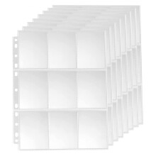 324 Másanna Trádála Carte Arm, 18 Blätter doppelseitig 9 Másanna 11 Holes Carte Arm Kartenbinder Fit 3 Ring Binder Trádála Carte Binder f