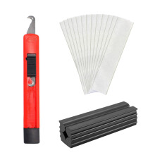 JCUQGDOO Golf Grip Kits für das Regrippen von Golfschlägern, 3 roghanna ar fáil, tá Golf Grip Tape, Hakenblatt und Gummi-Schraubklemme