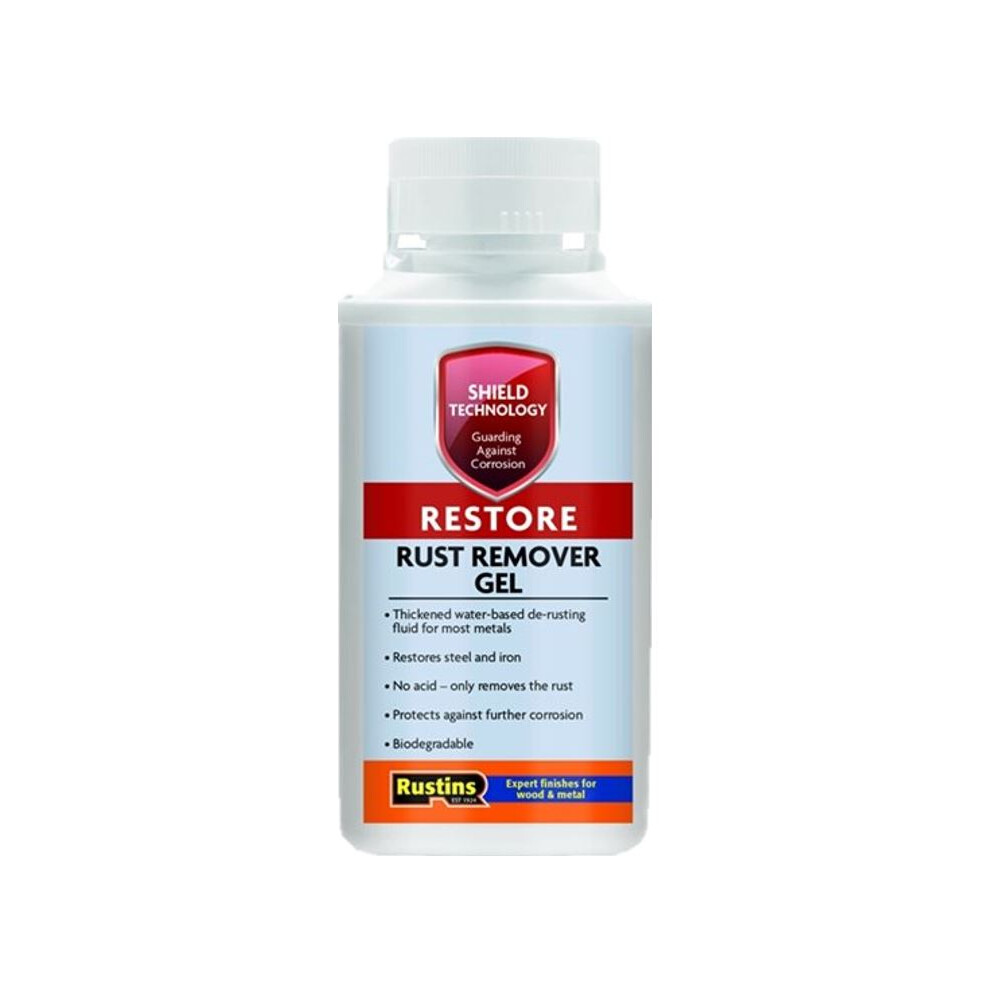 Rustins Restore Rust Remover Gel 250Ml