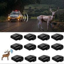 (As show, One size) 10 Deer Whistles Wildlife Warning, Self-adhesive Warning Car Device, Deer Alarm Road Safety Horn Device Animal Alert Whistle for Cars, Vehicles, Motor