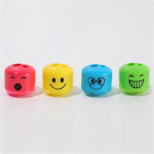 (As show, One size) Pencil Sharpener, Random Smiley Sharpener 8 Pack, Pencil Sharpener Kids, Pencil Sharpener for Colored Pencils, Sharpener, Pencil Sharpeners, Christmas
