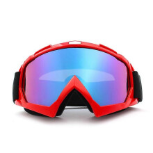 (As show, One size) Orange Rahmen + Farbe Linsen Wild MotorradBrille