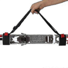 (As show, One size) Thick Ski Lash Straps Ski Carrier Shoulder Double Board Grip Binding Belt Ski straps