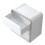 Home Wall Tissue Box Holder Modern Design Tissue Storage Case Rectangular Shape 23.50X22.50X14.50CM 1Pack 8