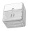 Home Wall Tissue Box Holder Modern Design Tissue Storage Case Rectangular Shape 23.50X22.50X14.50CM 1Pack 10
