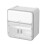 Home Wall Tissue Box Holder Modern Design Tissue Storage Case Rectangular Shape 23.50X22.50X14.50CM 1Pack 17