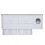 Gray Bathroom Organizer, Automatic Toothpaste Dispenser Wall Mounted Toothbrush Holders Large Capacity Storage, Non-Marking Adhesive Installation for 3