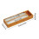 Bamboo Wrap Dispenser, Eco-Friendly Bamboo Construction Slide Cutter Dispenser for Kitchen Drawer, Versatile Storage Solution for Plastic Wrap And 4