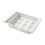 Egg Organizer for Fridge, Suitable Size Egg Protection Box, Space Saver Plastic Egg Tray for Refrigerator Egg Holder (White) 1