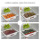 Egg Organizer for Fridge, Suitable Size Egg Protection Box, Space Saver Plastic Egg Tray for Refrigerator Egg Holder (White) 4