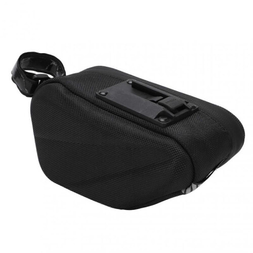Polyester Riding Essentials Carrier, Adjustable Strap Container with Reflective Material Pouch, Anti-Theft Travel Bag And Internal Netting 1