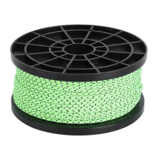 High-Strength Cord for Outdoor Survival Gear, Multipurpose Rope Reflective Function Easy Identification in Dark, Bright Color Nylon Paracord, Camping