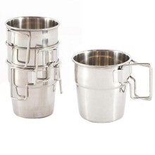 OutdoorAdventureDrinkware, PortableCampingCoffeeCup: Ideal for Your Next Trek Into The Wilderness, Offering Convenience And Durability