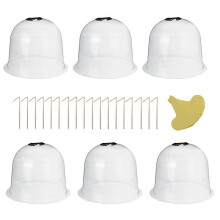 Portable Garden Dome Shields, Reusable Plant Protectors for Outdoor Frost Guard, Maintains Plant Vitality in Cold Weather, Mini Greenhouse Plant
