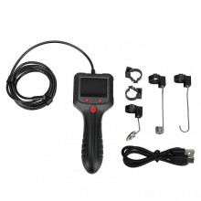 2.4In Lcd Inspection Camera, 1080P Hd Screen Endoscope with Real-Time Video Viewing And Image Capturing for Hard-To-Reach Areas, Built-In 18650