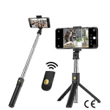 (As show, One size) Bluetooth Selfie Stick Fernbedienung Stativ Handtelefon Live Foto Halter Stativ Kamera Selbstauslser Artefakt Stange