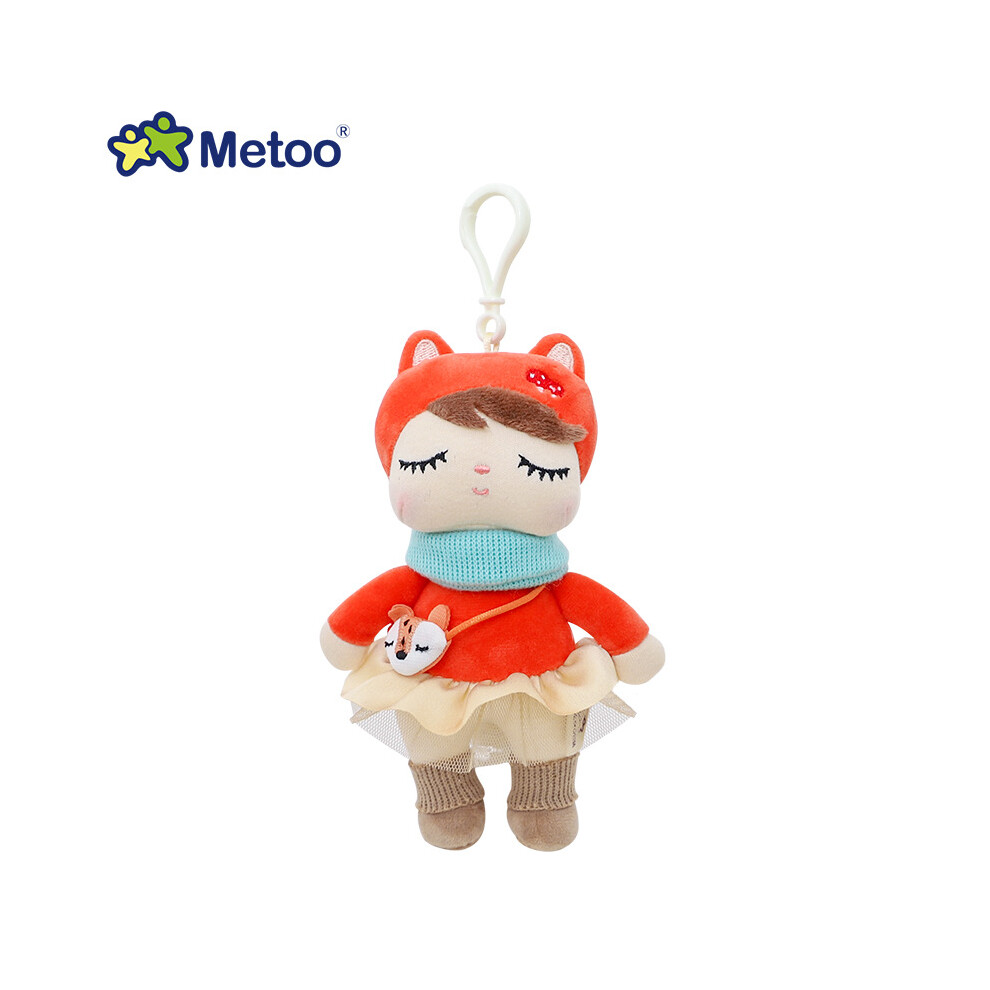 Bonxaif (21Cm Charm Fox) Metoo New Children's Toy Angela Doll In The Forest Cartoon Doll Plush Toy Kids Gift
