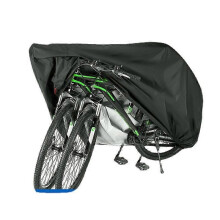 (As show, One size) Bike Cover for Bikes Outdoor Waterproof Bicycle Motorcycle Covers 74.8*25.5*38.5inch Oxford Fabric Rain Sun UV Dust Wind Proof for Mountain Road Elect