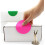 (As show, One size) 2 Inch Round Label ,Fluorescent Pink ,Permanent Color Code Dot Stickers, 500 Labels per Roll 5