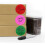 (As show, One size) 2 Inch Round Label ,Fluorescent Pink ,Permanent Color Code Dot Stickers, 500 Labels per Roll 3