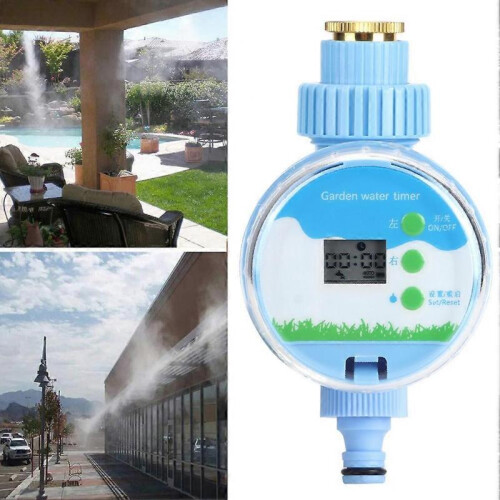 Battery Powered Garden Timer, Programmable Irrigation System for Outdoor Automatic Sprinkler, Beautiful Abs Material Resistant To Water And 2