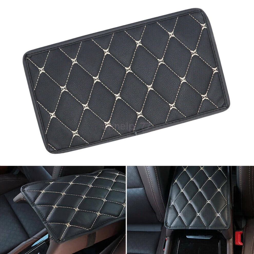 1x PU Leather Car Accessories Armrest Cover Pad Center Console Box Cushion Mat Hot-image-OPC-PHP6VD7-NEW